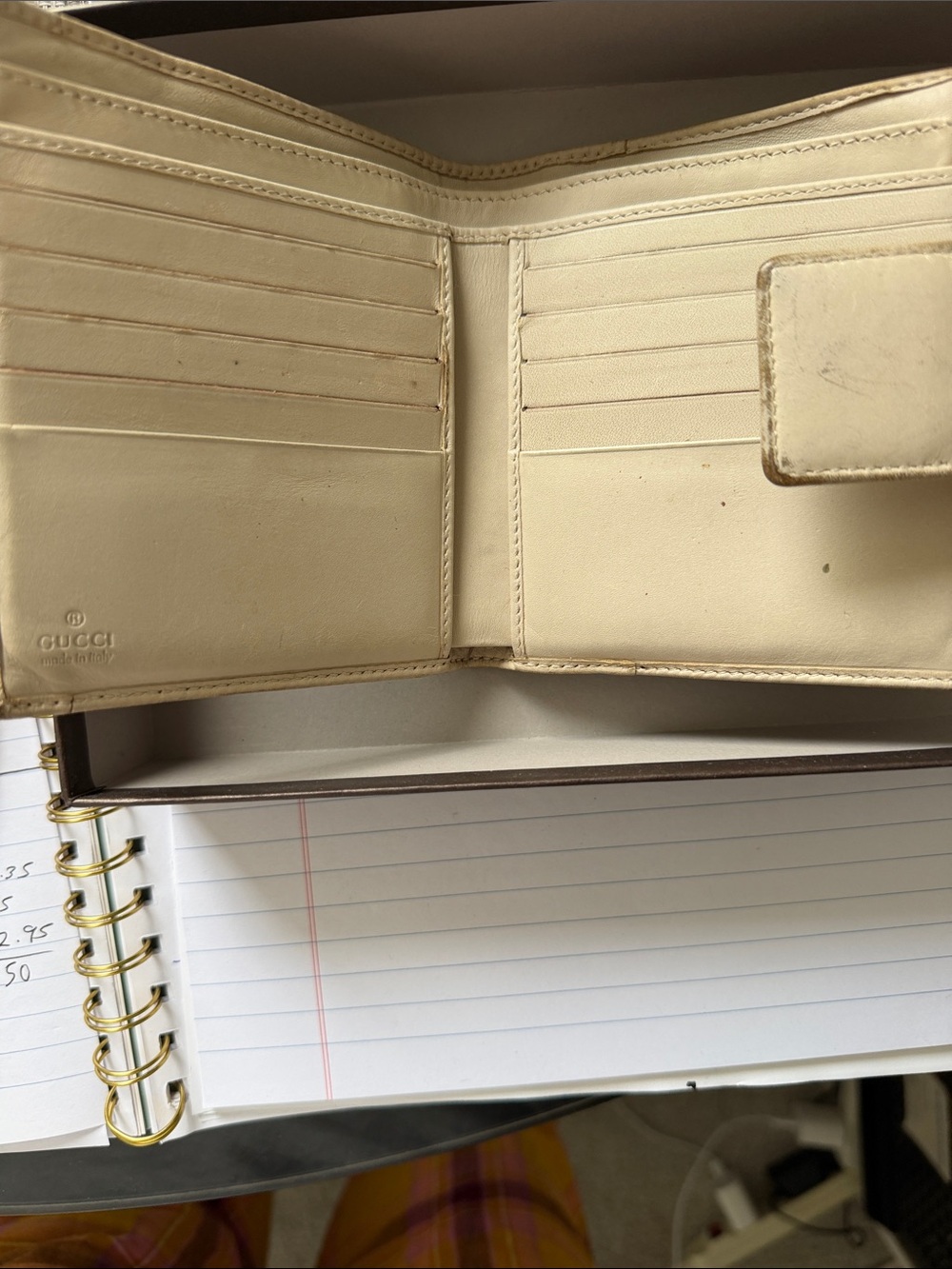 Gucci Vintage Monogram Large Card Holder Wallet 100% Authentic With Gucci Box! - Picture 4 of 6